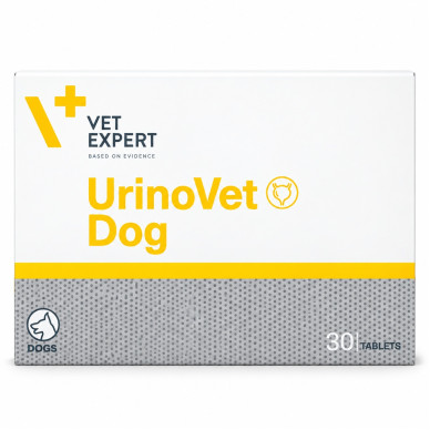 Urinovet Dog Vet Expert – Supliment Alimentar pentru Suportul Sistemului Urinar la Câini – 30 Tablete